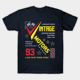 The Vintage Motors T-Shirt